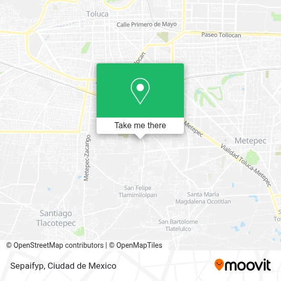 Sepaifyp map