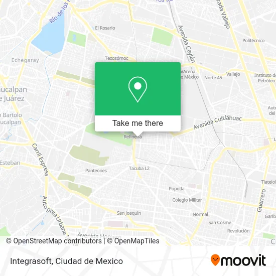 Integrasoft map