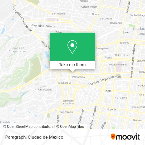 Paragraph map