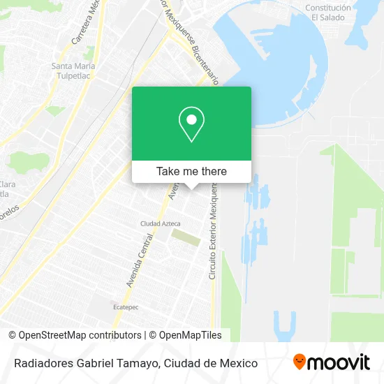 Radiadores Gabriel Tamayo map
