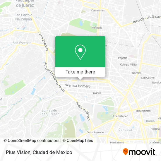 Plus Vision map