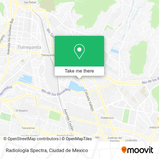 Radiología Spectra map
