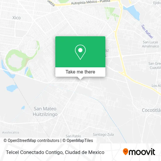 Telcel Conectado Contigo map