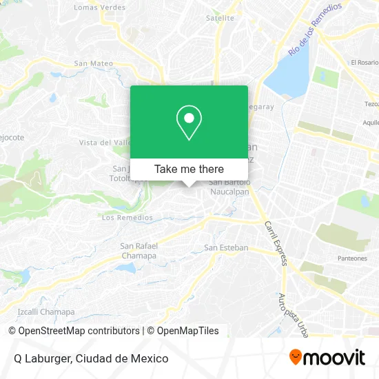 Q Laburger map