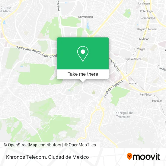 Khronos Telecom map