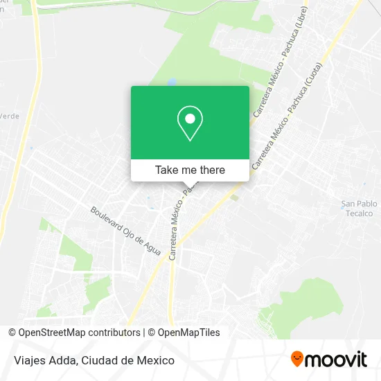 Viajes Adda map