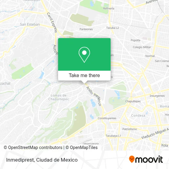 Inmediprest map