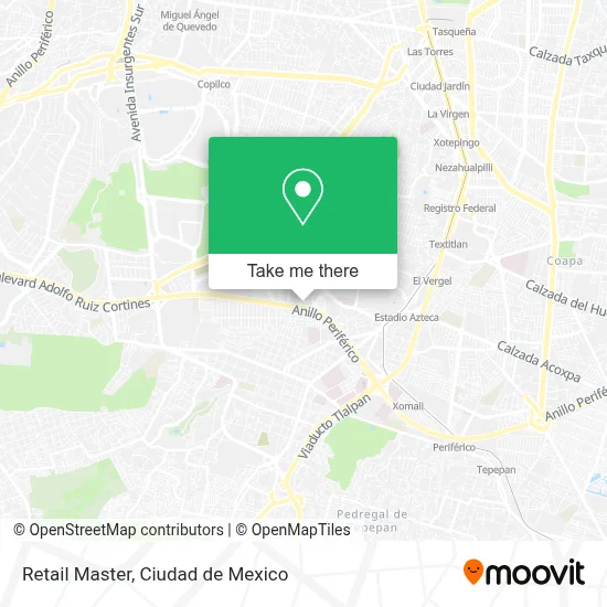 Retail Master map