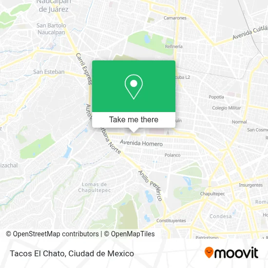 Tacos El Chato map
