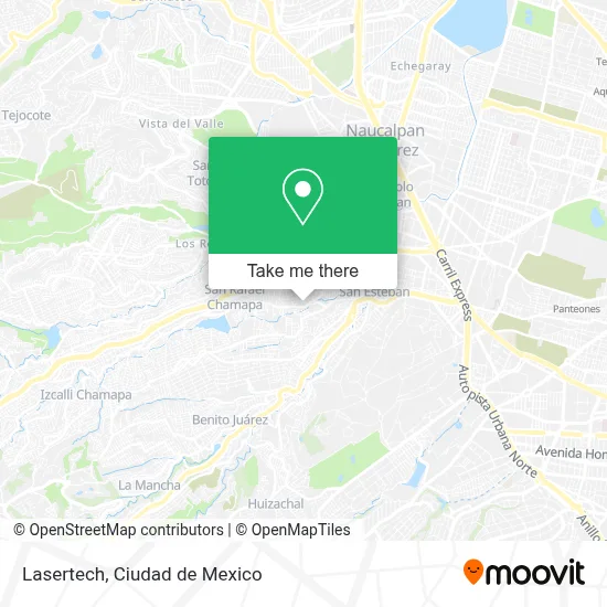 Lasertech map