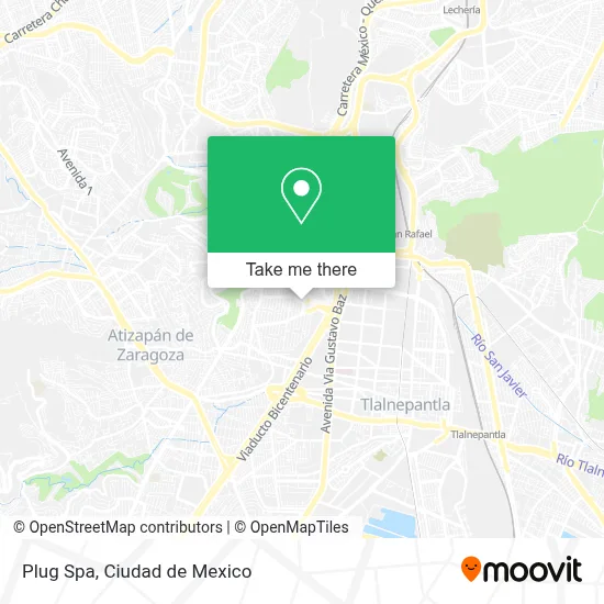 Plug Spa map