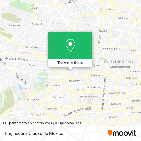 Enginecore map