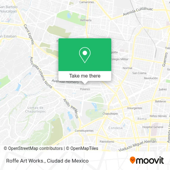 Roffe Art Works. map