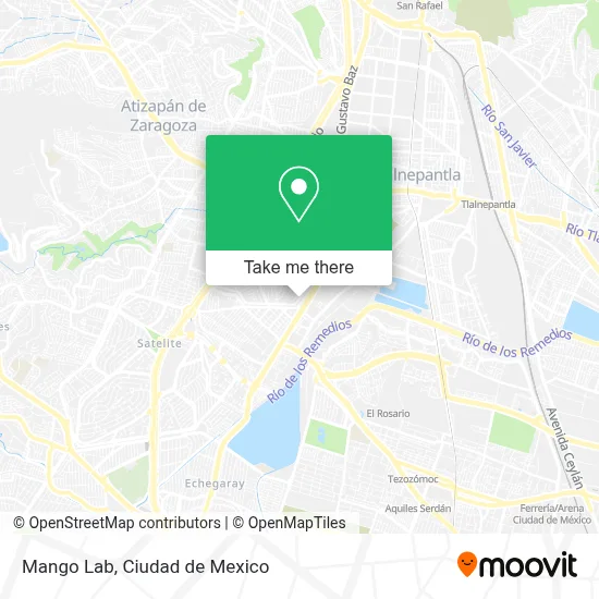 Mango Lab map
