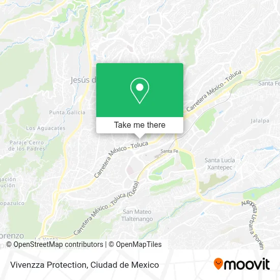 Vivenzza Protection map