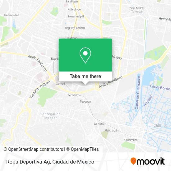 Ropa Deportiva Ag map