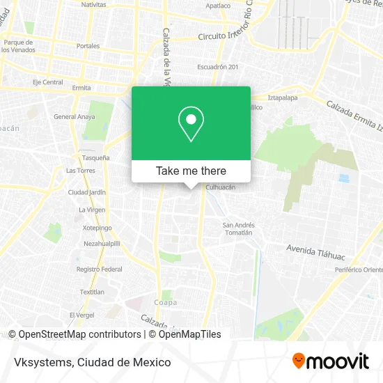 Vksystems map