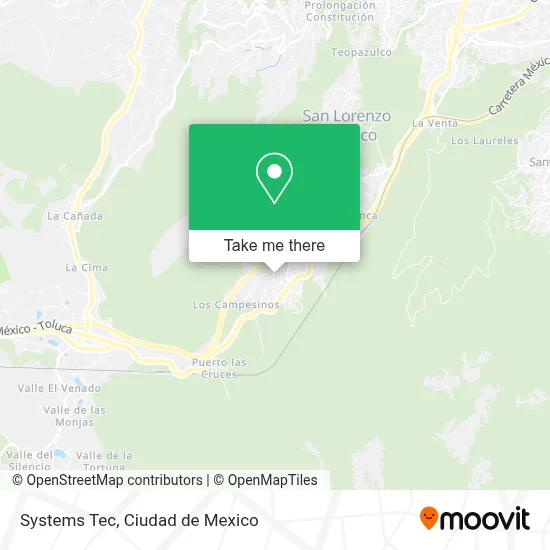 Systems Tec map