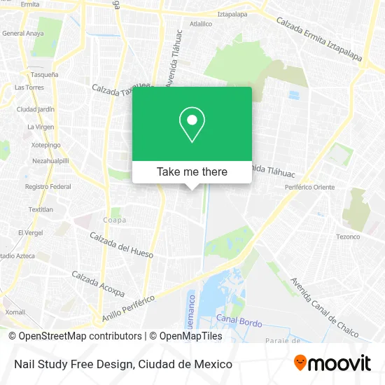 Nail Study Free Design map