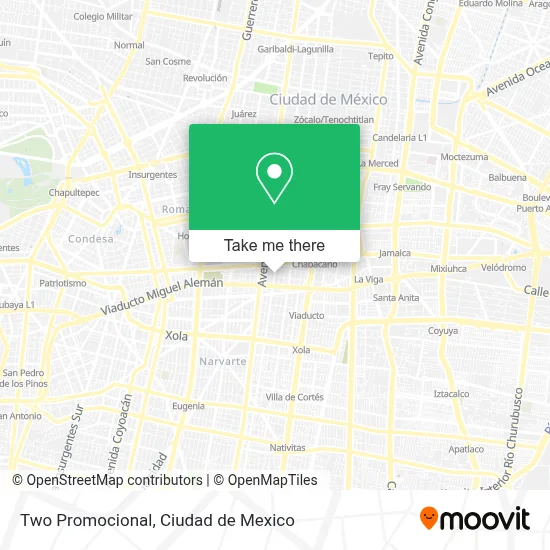 Two Promocional map