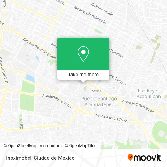 Inoximobel map