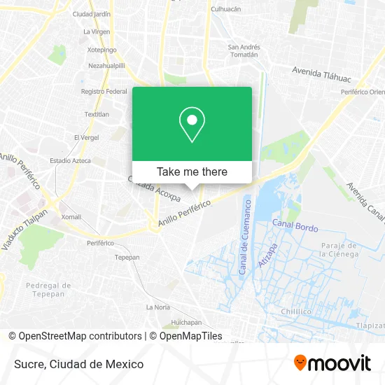 Sucre map