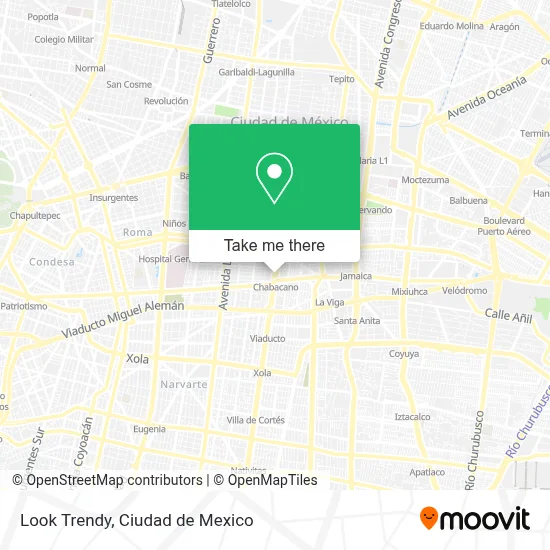 Look Trendy map