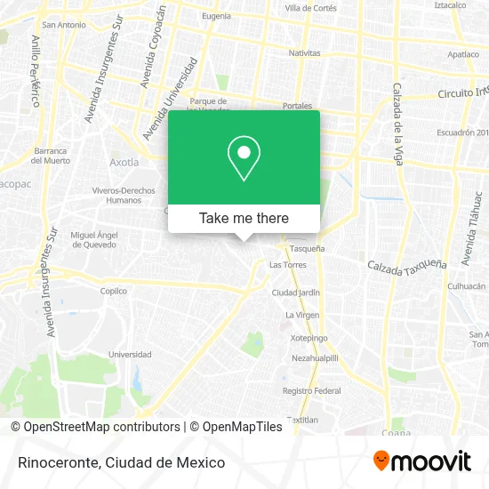Rinoceronte map