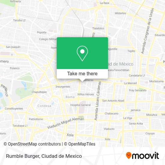 Rumble Burger map