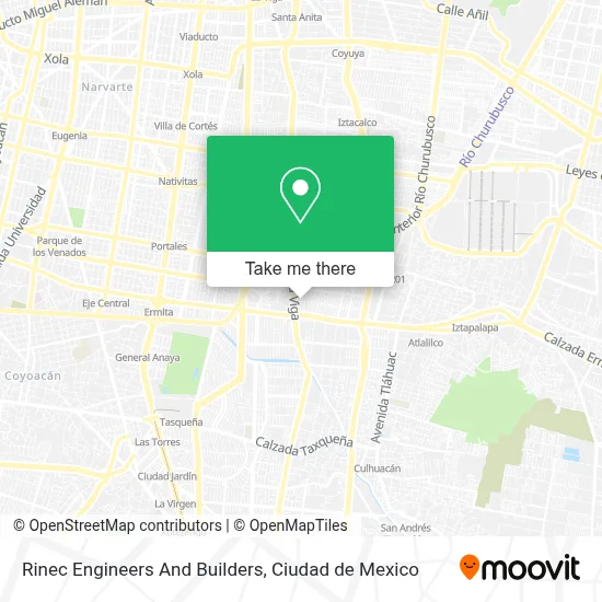 Rinec Engineers And Builders map