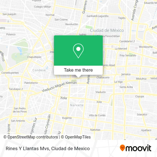 Rines Y Llantas Mvs map