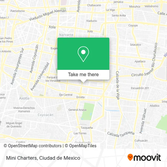 Mini Charters map