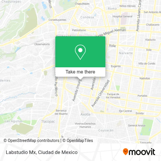 Labstudio Mx map