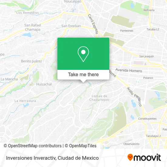 Inversiones Inveractiv map