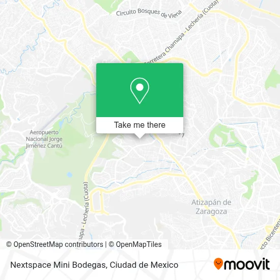 Nextspace Mini Bodegas map
