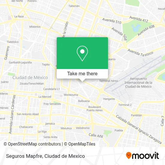 Seguros Mapfre map