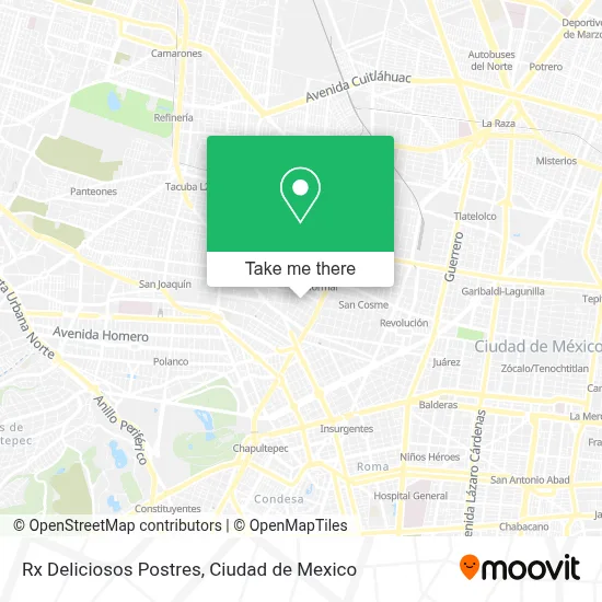 Rx Deliciosos Postres map