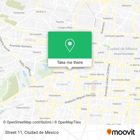 Rue 11 map