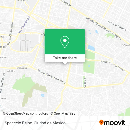 Spacccio Relax map