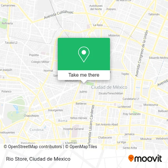 Rio Store map