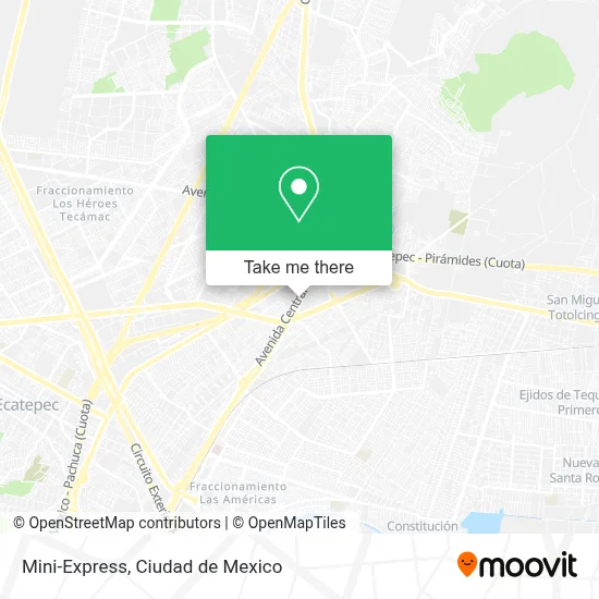 Mini-Express map