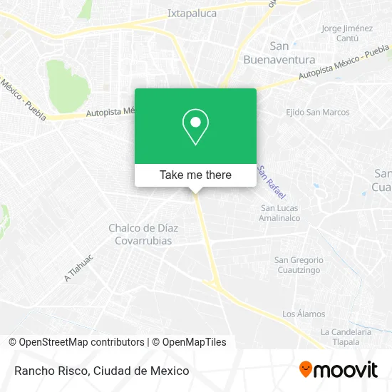 Rancho Risco map