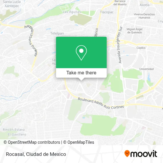 Rocasal map