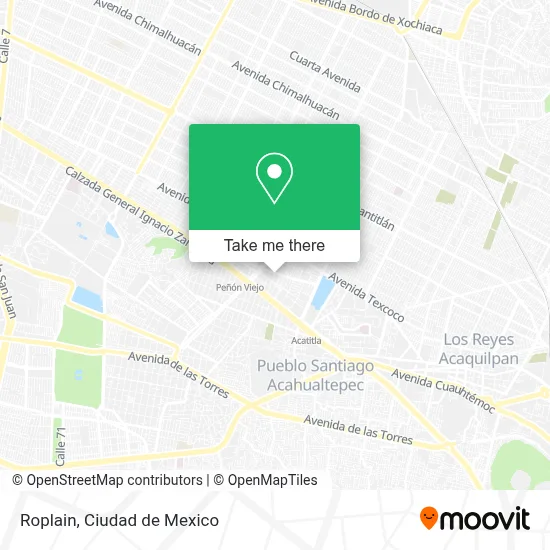 Roplain map