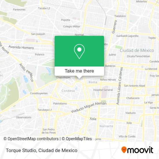 Torque Studio map