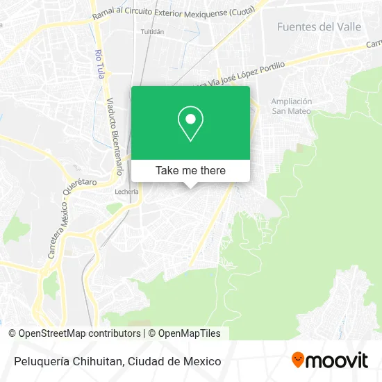 Peluquería Chihuitan map