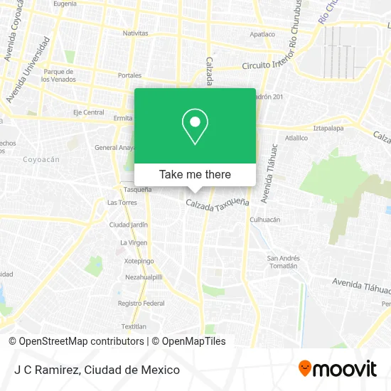J C Ramirez map
