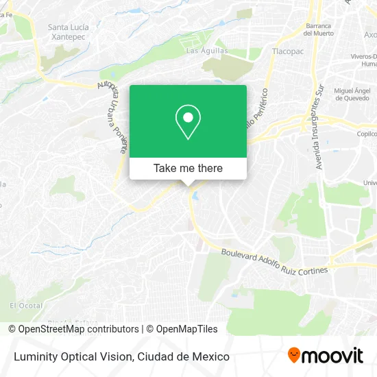 Luminity Optical Vision map