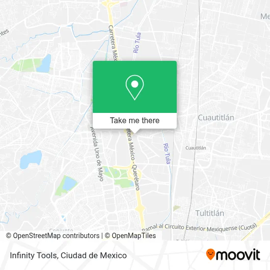 Infinity Tools map