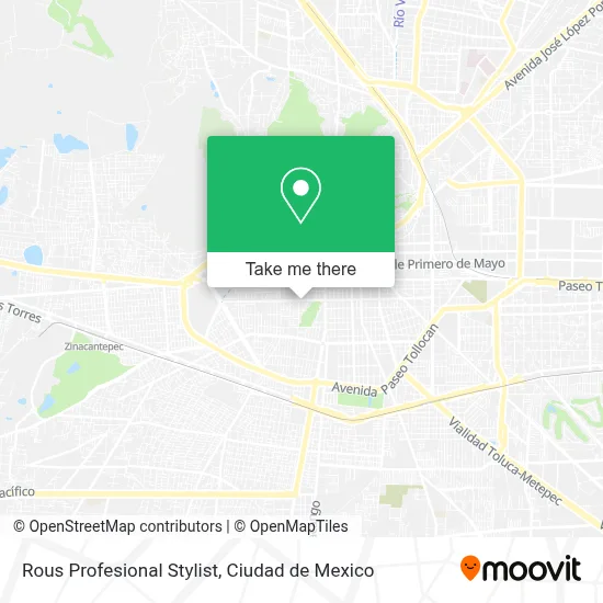 Rous Profesional Stylist map
